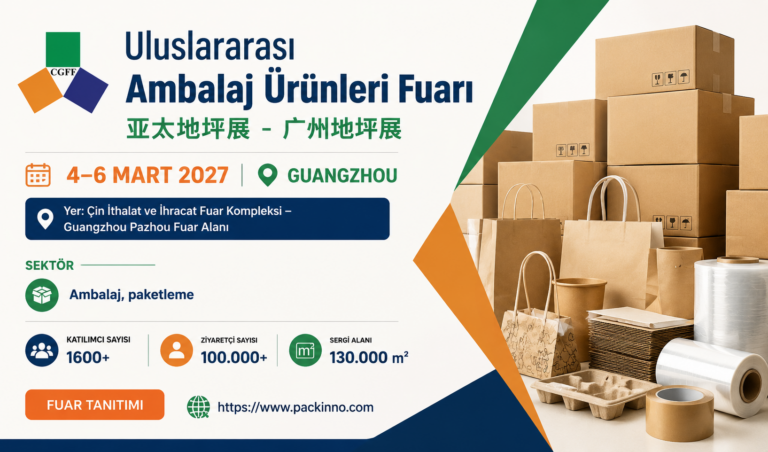 Çin (Guangzhou) Uluslararası Ambalaj Ürünleri ve Malzemeleri Fuarı (PACKINNO)