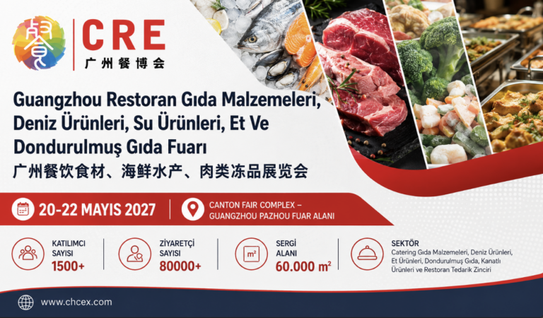 Guangzhou Restoran Gıda Malzemeleri, Deniz Ürünleri, Su Ürünleri, Et ve Dondurulmuş Gıda Fuarı