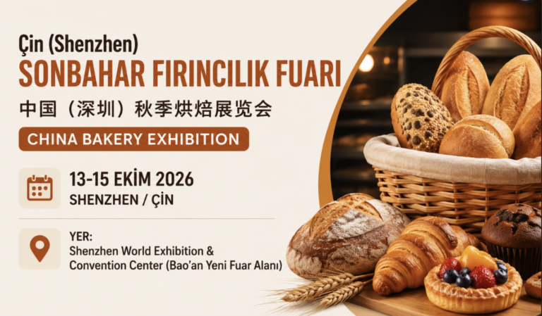 Çin (Shenzhen) Sonbahar Fırıncılık Fuarı