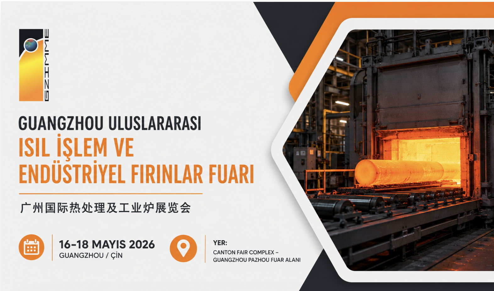 Guangzhou Uluslararası Isıl İşlem ve Endüstriyel Fırınlar Fuarı