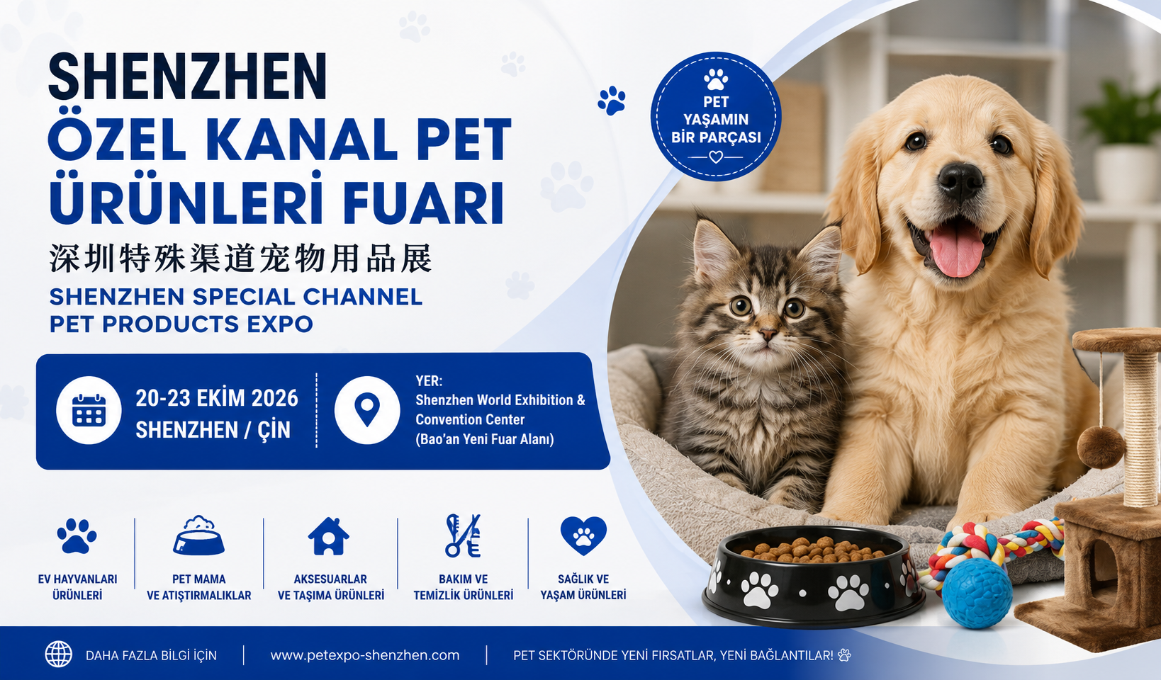Shenzhen Özel Kanal Pet Ürünleri Fuarı