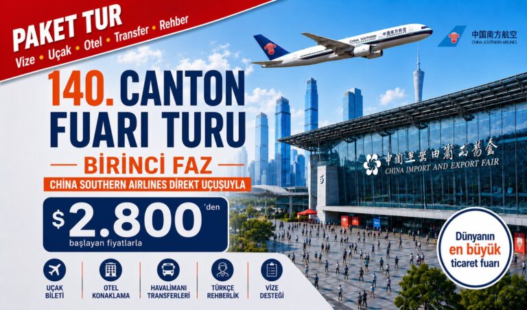 Çin İthalat ve İhracat Fuarı (Canton Fuarı) 2. ve 3. Faz